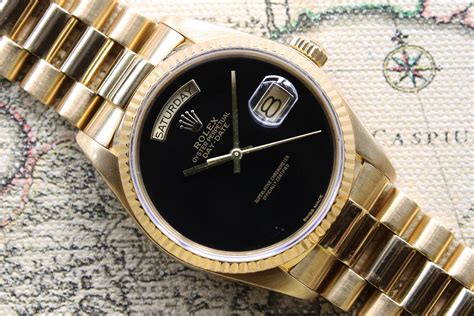 rolex day date 40 onyx dial|Rolex Day-Date chart.